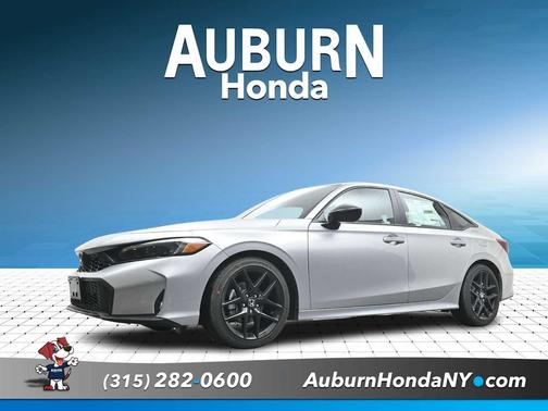 Solar Silver Metallic 2026 Honda Civic Sport