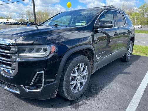 Ebony Twilight Metallic 2021 GMC Acadia AWD SLT