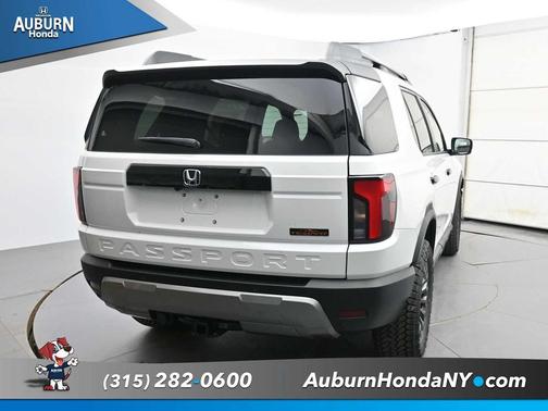 Platinum White Pearl 2026 Honda Passport AWD TrailSport