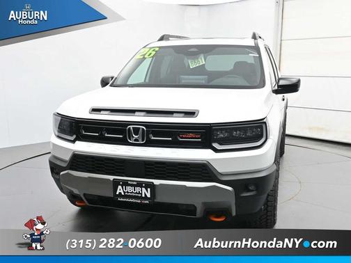 Platinum White Pearl 2026 Honda Passport AWD TrailSport