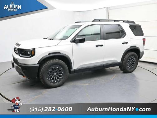 Platinum White Pearl 2026 Honda Passport AWD TrailSport