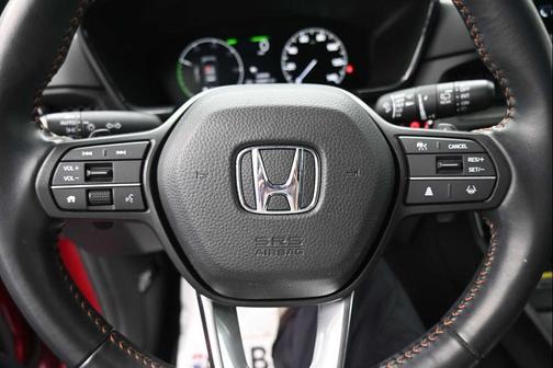 Radiant Red Metallic 2025 Honda CR-V Hybrid Sport AWD