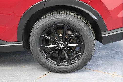 Radiant Red Metallic 2025 Honda CR-V Hybrid Sport AWD