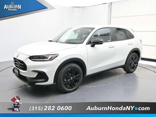 Platinum White Pearl 2026 Honda HR-V AWD Sport