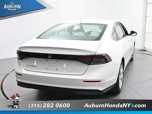 Platinum White Pearl 2026 Honda Accord LX 1.5T