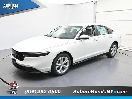 Platinum White Pearl 2026 Honda Accord LX 1.5T