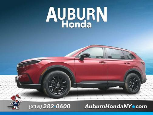 Radiant Red Metallic 2026 Honda CR-V Hybrid Sport-L AWD