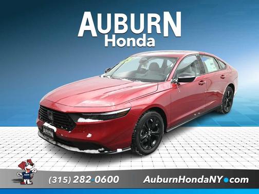 Radiant Red Metallic 2025 Honda Accord SE