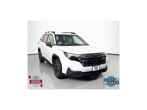 Crystal White Pearl 2025 Subaru Forester Premium