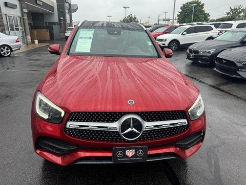Cardinal Red Metallic 2021 Mercedes-Benz GLC 300 Base 4MATIC