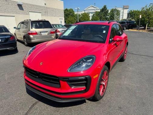 Carmine Red 2026 Porsche Macan Base