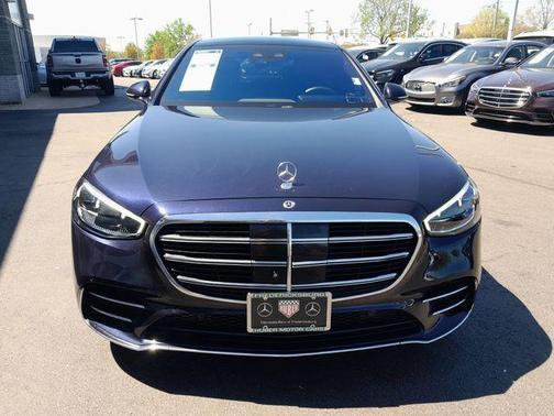 Nautical Blue 2022 Mercedes-Benz S-Class S 500 4MATIC