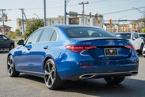 Blue 2026 Mercedes-Benz C-Class C 300 4MATIC