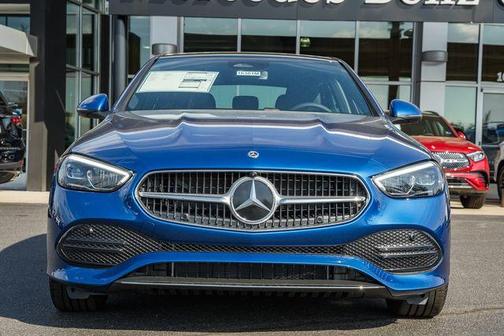 Blue 2026 Mercedes-Benz C-Class C 300 4MATIC