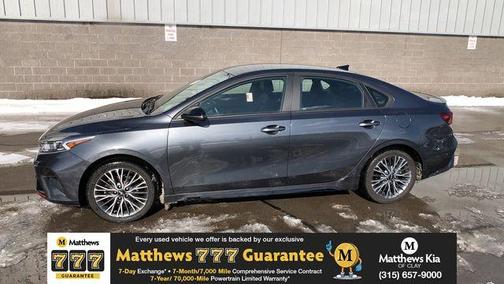 Gravity Gray 2023 Kia Forte GT-Line