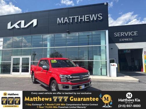 Race Red 2020 Ford F-150 Lariat