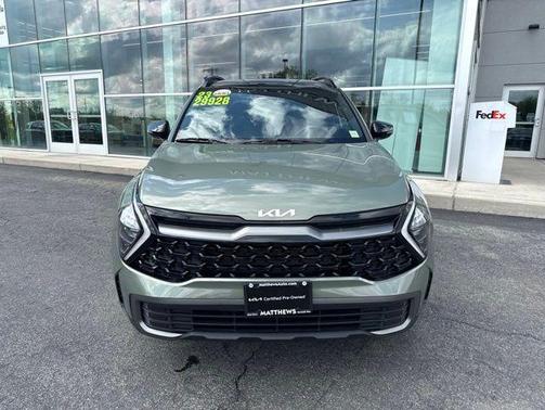 Green 2023 Kia Sportage X-Line