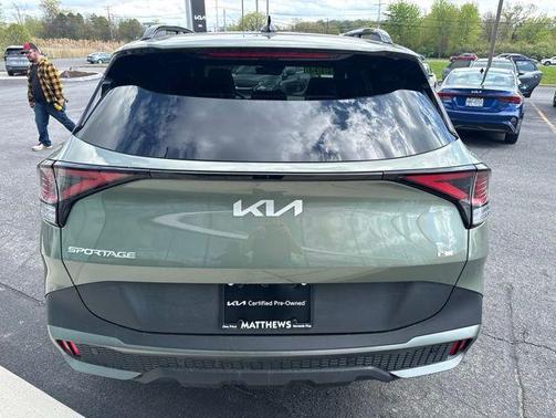 Green 2023 Kia Sportage X-Line