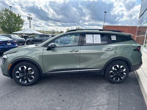 Green 2023 Kia Sportage X-Line