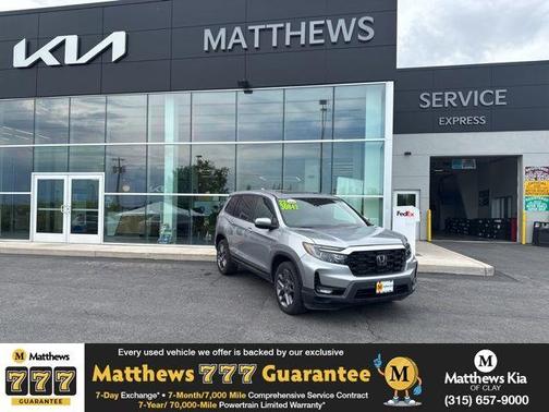 Modern Steel Metallic 2022 Honda Passport EX-L