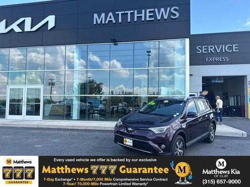 Black Currant 2018 Toyota RAV4 XLE