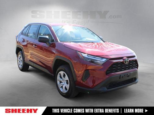 Ruby Flare Pearl 2024 Toyota RAV4 LE