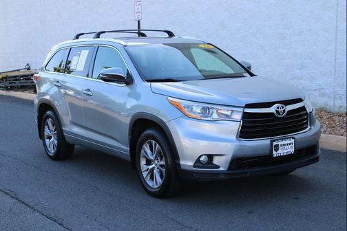 Silver Sky Metallic 2014 Toyota Highlander XLE