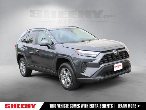 Magnetic Gray Metallic 2025 Toyota RAV4 Hybrid XLE
