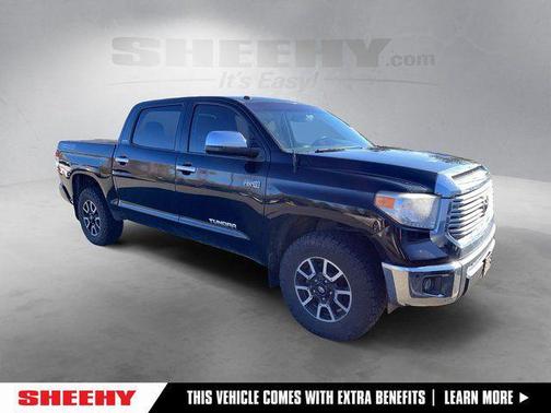 Midnight Black Metallic 2017 Toyota Tundra Limited