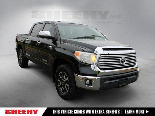 Midnight Black Metallic 2017 Toyota Tundra Limited