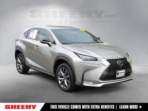 Atomic Silver 2016 Lexus NX 200t F Sport