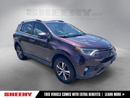 Black Currant 2018 Toyota RAV4 XLE
