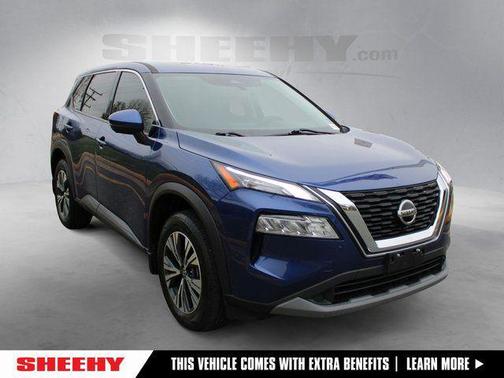 Caspian Blue Metallic 2021 Nissan Rogue SV