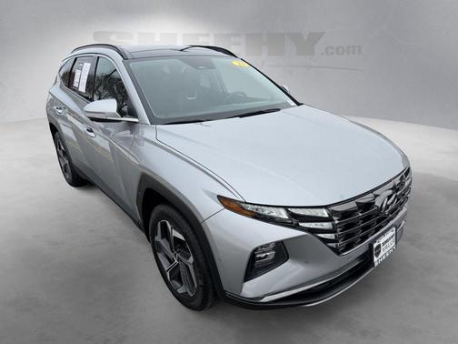 Shimmering Silver 2023 Hyundai TUCSON Limited