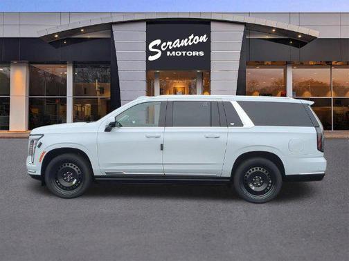 Vibrant White Tricoat 2027 Cadillac Escalade ESV Platinum