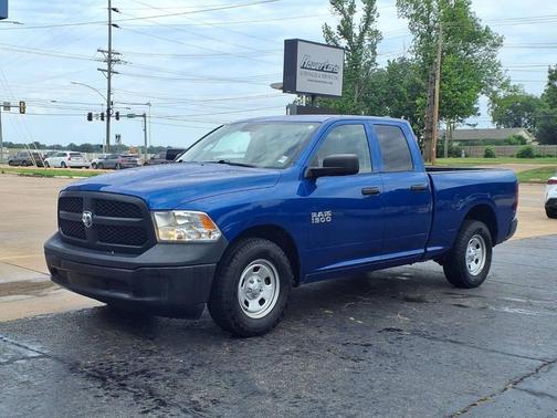 Blue 2018 RAM 1500 Tradesman Truck