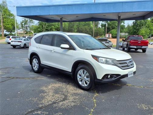 White 2014 Honda CR-V EX