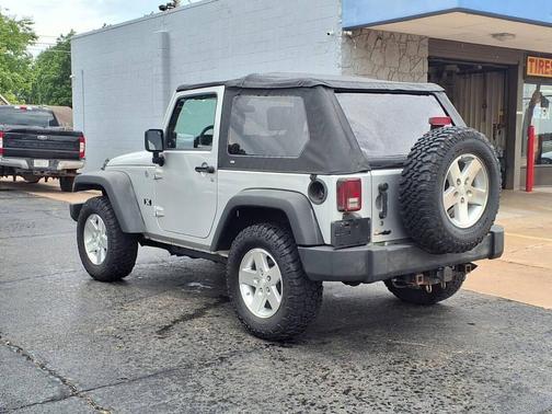 Silver 2008 Jeep Wrangler X
