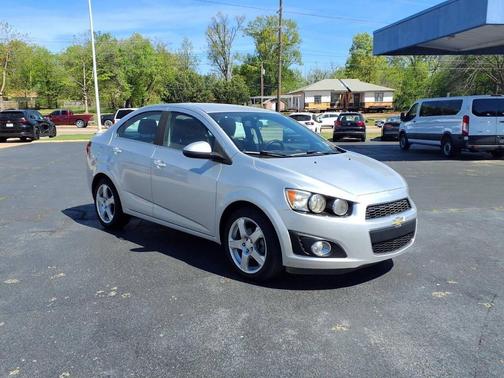 Silver 2015 Chevrolet Sonic LTZ