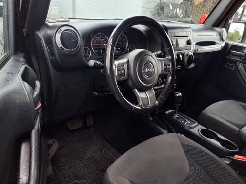 Black 2017 Jeep Wrangler Unlimited Sport