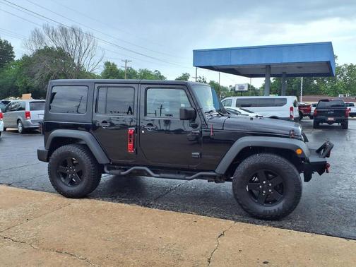 Black 2017 Jeep Wrangler Unlimited Sport