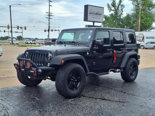 Black 2017 Jeep Wrangler Unlimited Sport SUV