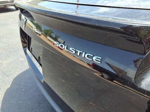 Black 2009 Pontiac Solstice Base 2dr Convertible