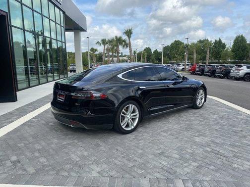 Black 2015 Tesla Model S 85D