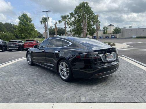 Black 2015 Tesla Model S 85D