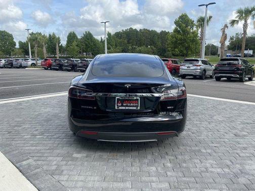 Black 2015 Tesla Model S 85D