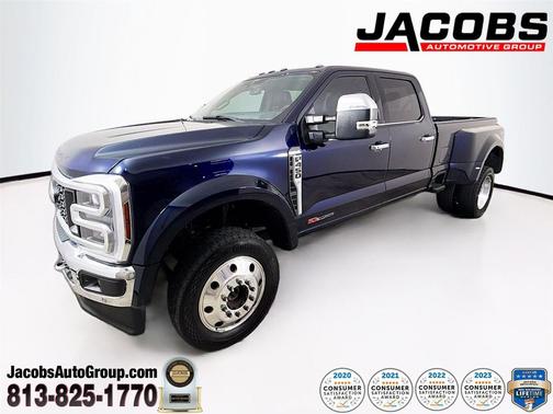 Antimatter Blue Metallic 2024 Ford F-450 King Ranch