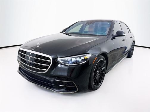 Black 2023 Mercedes-Benz S-Class S 580e 4MATIC