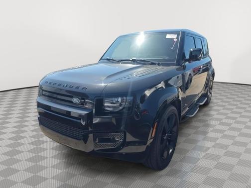 Santorini Black Metallic 2023 Land Rover Defender 110 V8