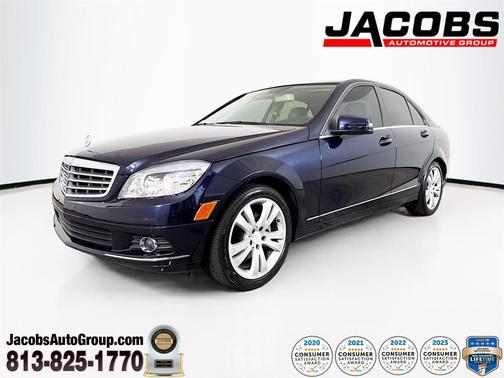 Quartz Blue 2010 Mercedes-Benz C-Class C 300 4MATIC Sport